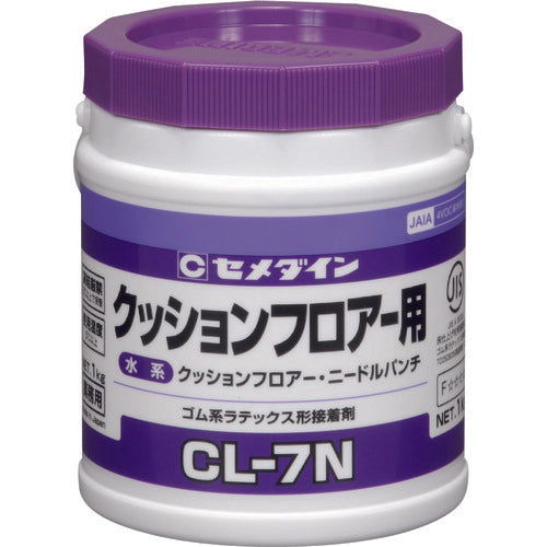 セメダイン CL7N 1kg(クッションフロア用 乳白色) LX-121 211-4304