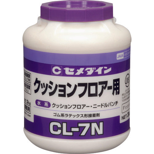 セメダイン CL7N 3kg(クッションフロア用 乳白色) LX-122 211-4328