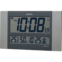 SEIKO 電波時計 セイコーネクスタイム ZS451S 銀色 150×260×26mm 220-8600