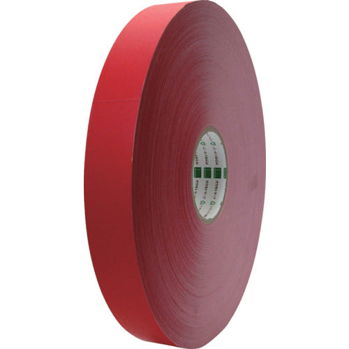 オカモト クラフトテープ NO224WC環境思いカラー長尺 赤50ミリ×500M 224WC50500R 808-1001