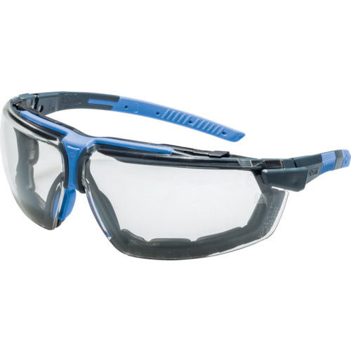 UVEX 二眼型保護メガネ アイスリー ガードフレーム付き 9190211 255-7745