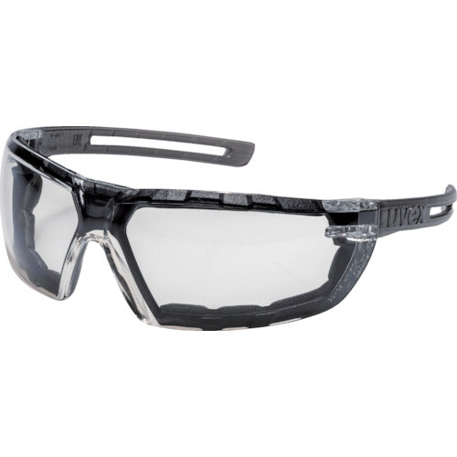 UVEX 一眼型保護メガネ エックスフィット ガードフレーム付き 9199226 255-7750