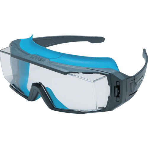 UVEX 一眼型保護メガネ スーパーOTG ガードCB テンプルタイプ 9142101 255-9306