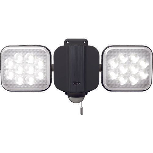 ライテックス 14W2灯フリーアーム式LEDセンサーライト 270-9714