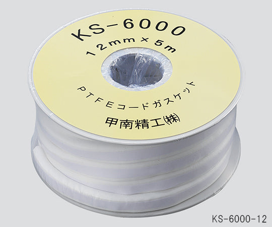 フッ素樹脂コードシールガスケット(PTFE)6mm×3.0mm×15m KS-6000-6 3-5935-02