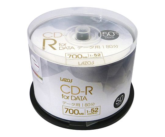 ブランクメディアディスク CD-R 50枚入  L-CD50P 3-664-11