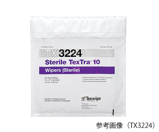 滅菌テクストラ10 Sterile TexTra10 230×230mm 100枚入  TX3224 3-6990-15