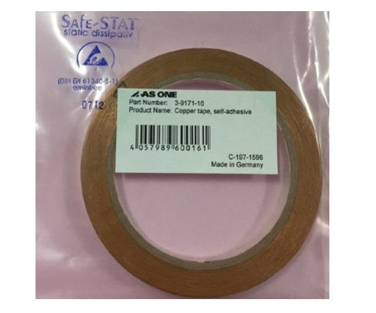 ESD連結マット用アース接続用銅テープ   3-9171-16