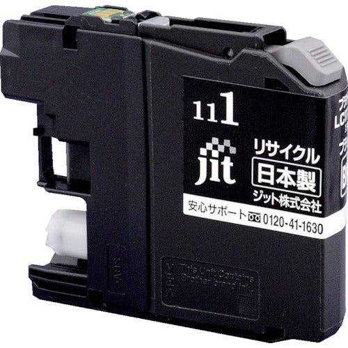 ジット ブラザー LC111BK対応 ジットリサイクルインク JIT-B111B ブラック 323-3907