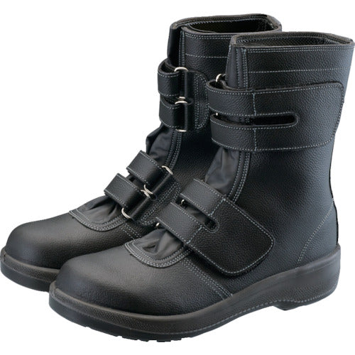 シモン 2層ウレタン耐滑軽量安全靴 7538黒 27.0cm 7538BK-27.0 368-1084