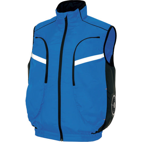 アイトス 物流作業対応型空調服ベスト(空調服TM) ロイヤルブルー 3L 368-7215