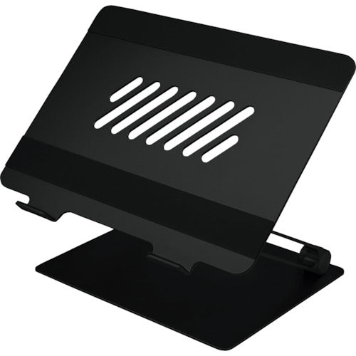 オウルテック ノートPCをお好みの角度に調整可能 冷却スリット付き ノートPC・タブレットPCスタンド 390-6224