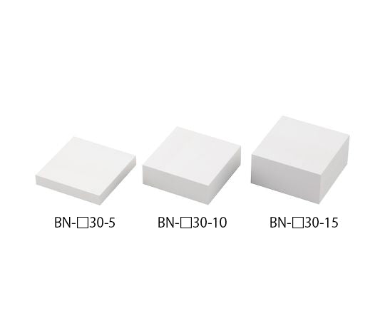 窒化ホウ素板 六方晶 30×5mm  BN-□30-5 4-1316-01