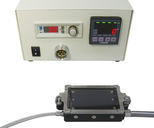 顕微鏡用ヒートステージ（流量計付コントローラー仕様） ガスパージ機能付  PN-121-PCC10A-FL 4-1354-01