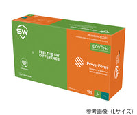 環境にやさしい緑のニトリル手袋 POWERFORM S6 M 100枚入  N200363 4-1670-02