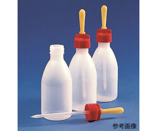 スポイト瓶（PE製） 50mL  0038800 4-1810-01
