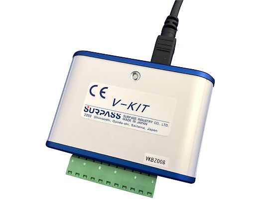 微小流量計NTF・ディスポーザブル圧力センサーDPS用 通信アダプター V-KIT 4-2579-11