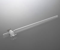 クロマトグラフ管（摺合無し） ガラスコックタイプ φ10mm  CHG-10 4-2665-01