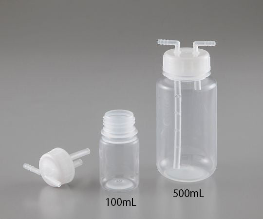 ガス洗浄瓶（PP製） 500mL   4-2739-03