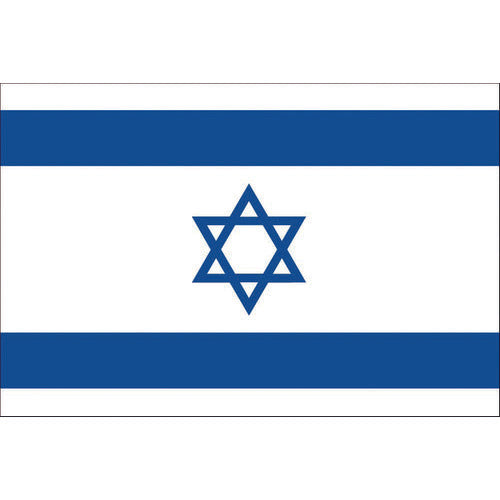 東京製旗 卓上旗(16×24cm)イスラエル 406124 207-3688