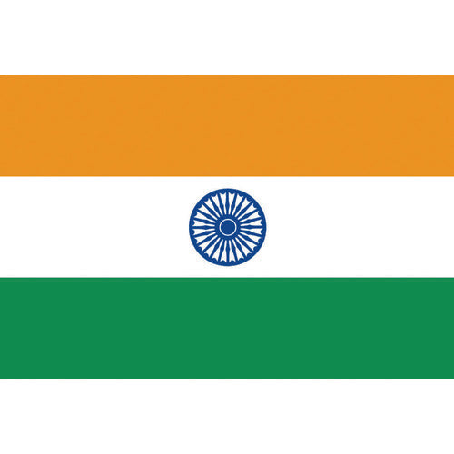 東京製旗 卓上旗(16×24cm)インド 406128 207-3634