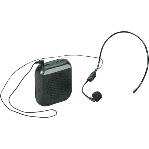 アーテック ハンズフリー小型拡声器 黒 418-8536