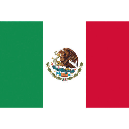 東京製旗 国旗No.2(90×135cm) メキシコ 426761 207-3809