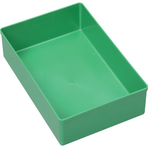 allit プラスチックボックス Allitパーツケース EuroPlus用 緑 108X162X45mm 456303 249-3801