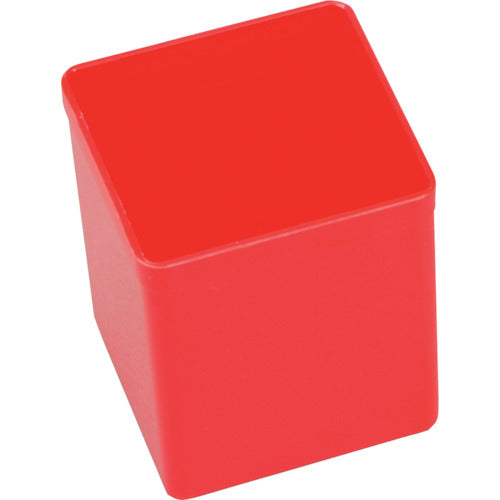 allit プラスチックボックス Allitパーツケース EuroPlus用 赤 54X54X63mm 456305 249-3800