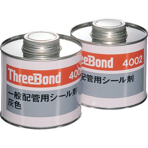 スリーボンド 配管用シール剤 合成樹脂系 汎用タイプ TB4002 500g 灰色 485-5621
