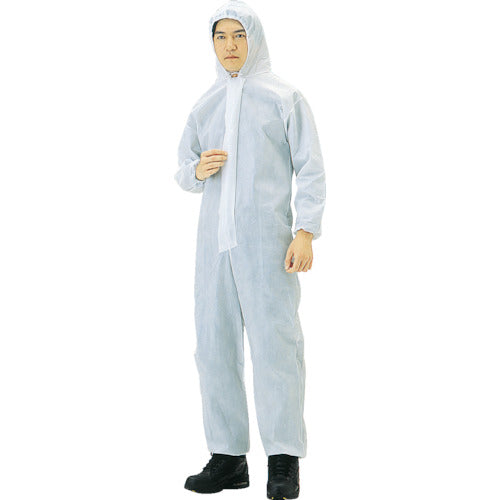 TRUSCO まとめ買い 不織布使い捨て保護服M (40着入) TPC-M-40 488-0226