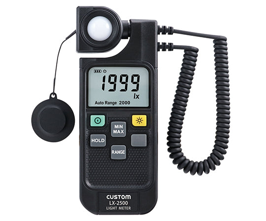 デジタル照度計 校正証明書付 LX-2500 6-4047-21-20