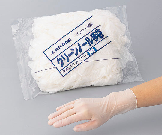 クリンノール手袋 (PVC・γ線滅菌) 100枚入 L 6-931-01
