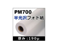 半光沢フォト紙 610mm×30m PM700 62-9218-12