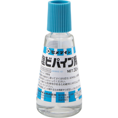 セメダイン 塩ビパイプ用 30ml/ビン CA-123 813-5159