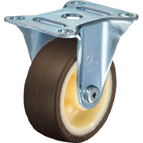 ハンマー 固定式ウレタン車輪（ナイロンホイール）65mm 814-0645