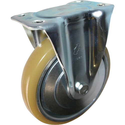 ハンマー 固定式ウレタン車輪（ローラーベアリング）200mm 814-2268