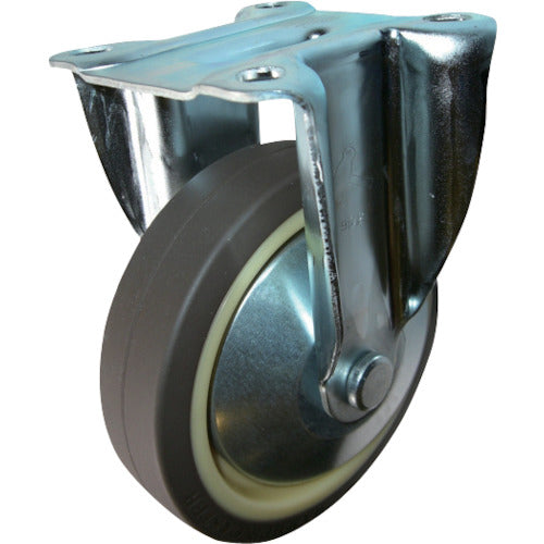 ハンマー 固定式ウレタン車輪（ラジアルボールベアリング）125mm 814-2963