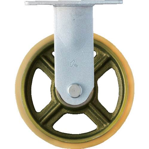 ハンマー 重荷重用固定式ウレタン車輪（イモノホイール・ラジアルボールベアリング）200mm 814-3281