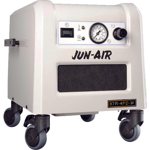 JUN-AIR JUN‐AIR無給油式コンプレッサー87R-4PD-M 208-2209