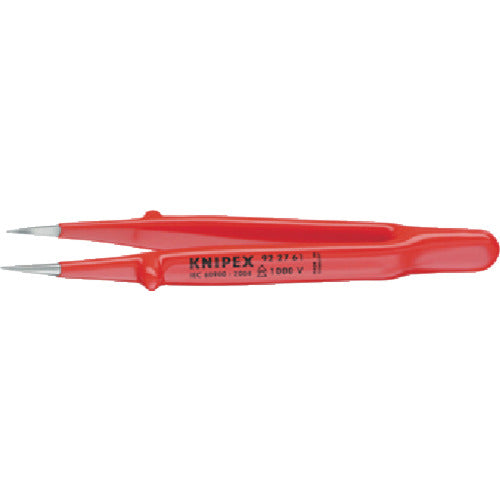 KNIPEX 9267-63 絶縁精密ピンセット 145MM 835-5183