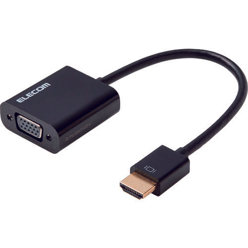 エレコム HDMI用VGA変換アダプタ AD-HDMIVGABK2 204-3909