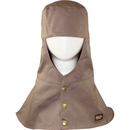 日光物産 Armatex防炎頭巾(ツバ無し) AX1301 L GR 250-4815