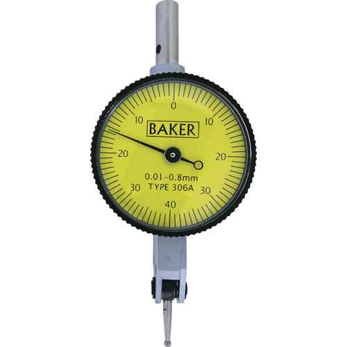 BAKER 標準テストインジケーター タイプ306φ6スピゴット付 BG306A 208-5436