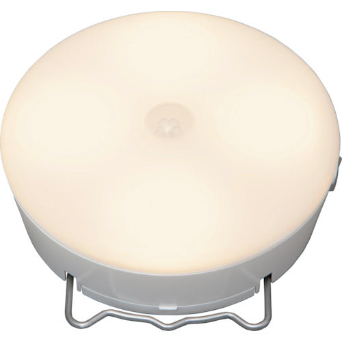 IRIS 乾電池式LED屋内センサーライト ホワイト マルチタイプ 電球色 BSL40ML-WV2 260-7528