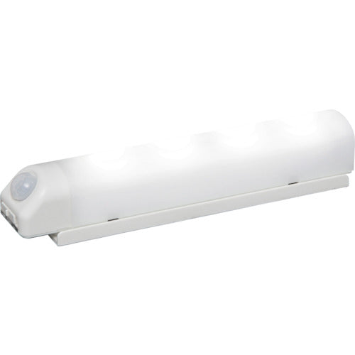 IRIS 522487 乾電池式LED屋内センサーライト ホワイト ウォールタイプ 昼白色 BSL40WN-WV2 260-7534