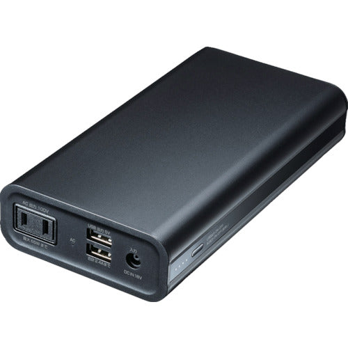 SANWA モバイルバッテリー(AC・USB出力対応) BTL-RDC16 246-4500
