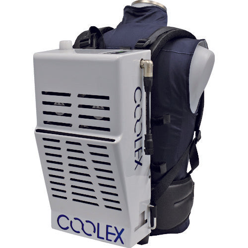 鎌倉 身体冷却システム COOLEX-M131セット バッテリー追加タイプ ウェア:LLサイズ チラー:ホワイト COOLEX-M131SETB-LL-W 208-5739