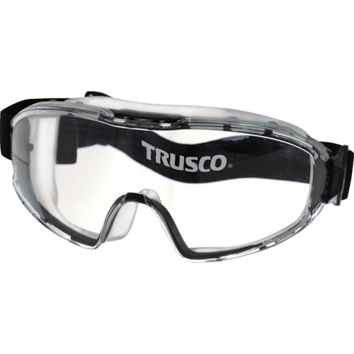TRUSCO カラーセーフティーゴーグル(ワイドビュータイプ)透明 G5008-TM 244-3626