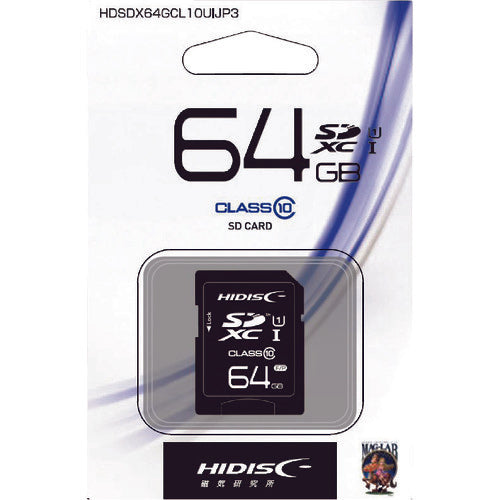 ハイディスク SD64GB HDSDX64GCL10UIJP3 208-0132